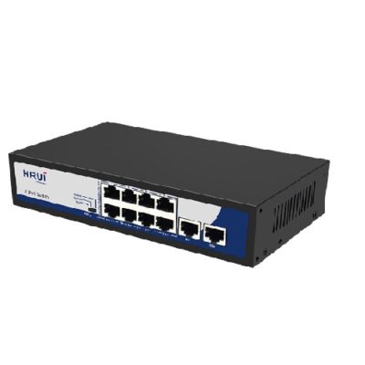 سوییچ شبکه POE برند HRUI مدلHR900AF-82N